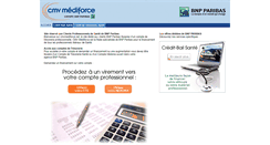 Desktop Screenshot of cmvmediforce.net