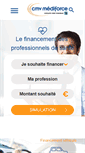 Mobile Screenshot of cmvmediforce.fr